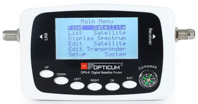 SatFinder Opticum OPS-4 LCD NEW