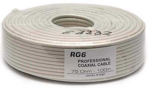 Koaxi�ln� kabel 7mm
